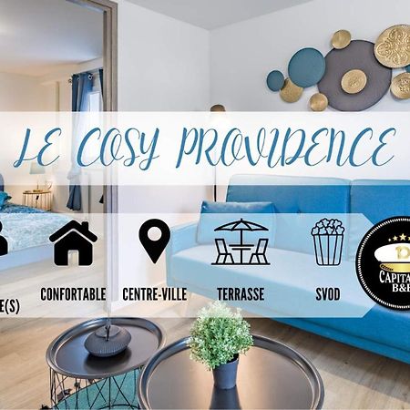 トロワLe Cosy - Providence - Parking - Terrasseアパートメント エクステリア 写真